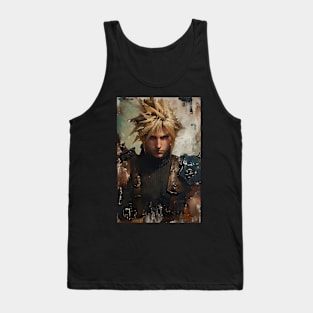 FF7 Rebirth Cloud Strife Tank Top